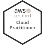 AWS Cloud Practitioner badge
