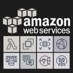 Image containing multiple Amazon Web Services icons